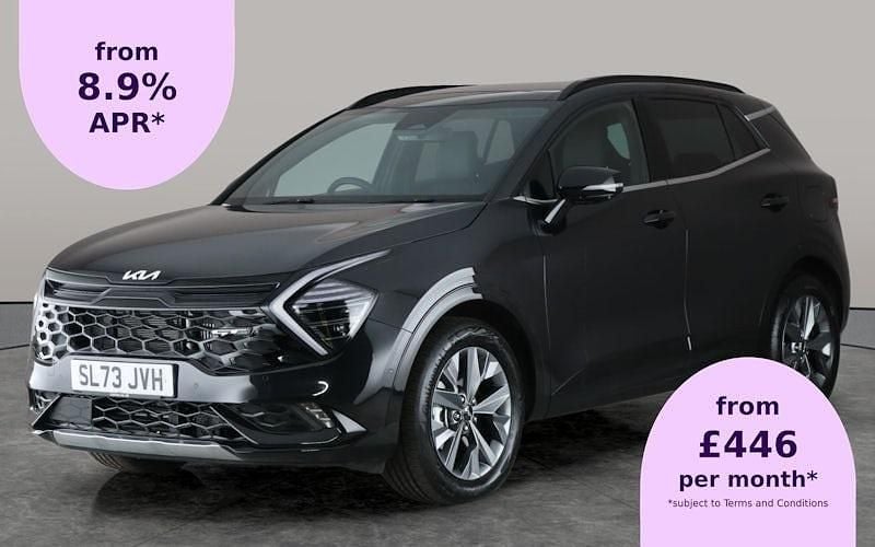 Black Used 2023 Kia Sportage GT-Line S SUV | £29,890 (Fair price) - Image 1/3