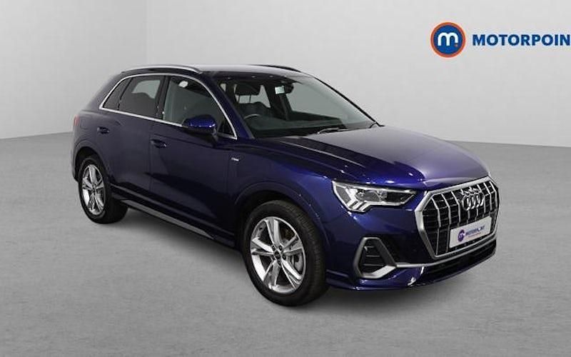 Used Audi Q3 S-Line 245 HP (180 kW) 2023 Blue SUV