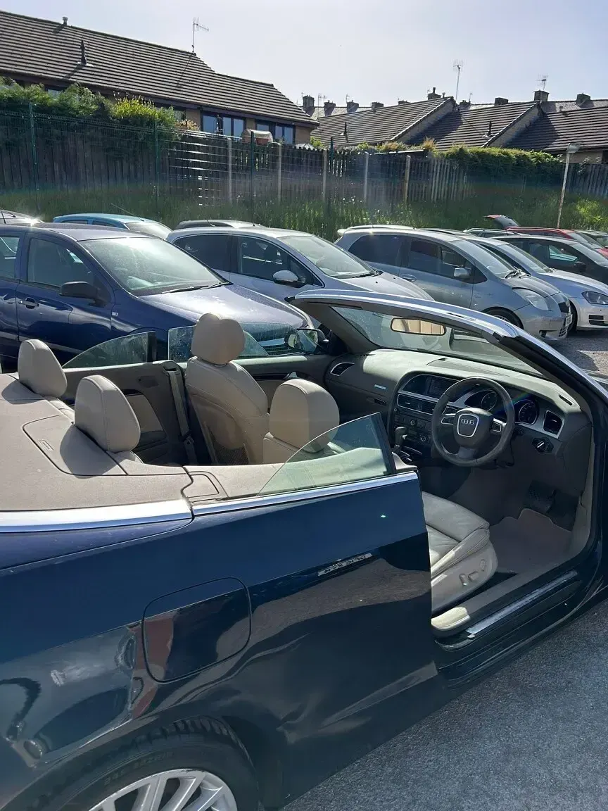 Used Audi A5 Cabriolet Comfort 2011 Blue Cabriolet