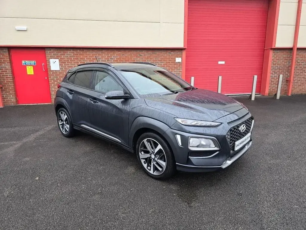 Gebraucht Hyundai Kona Premium 2018 Grau SUV