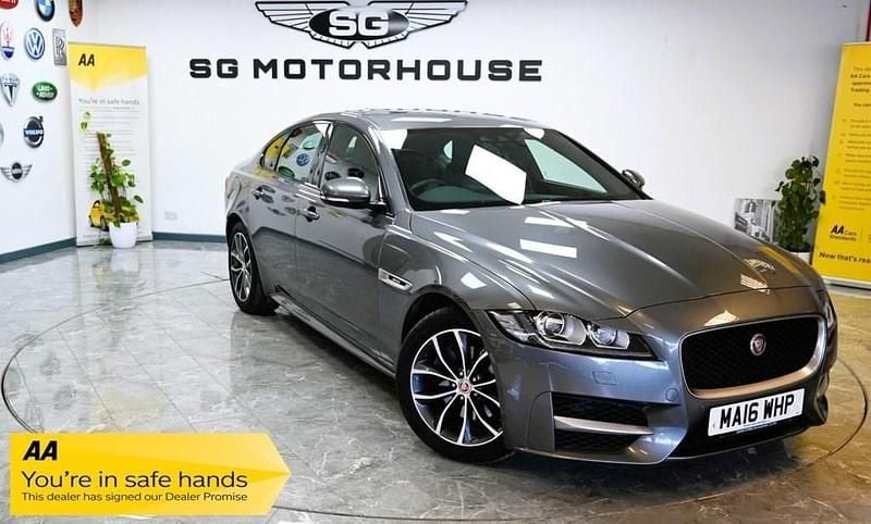Grey Used 2016 Jaguar XF R-Sport Sedan | £10,985 (Fair price) - Image 1/4