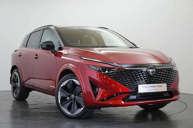 Red New 2025 Nissan Qashqai SUV | £33,499 - Image 1/3