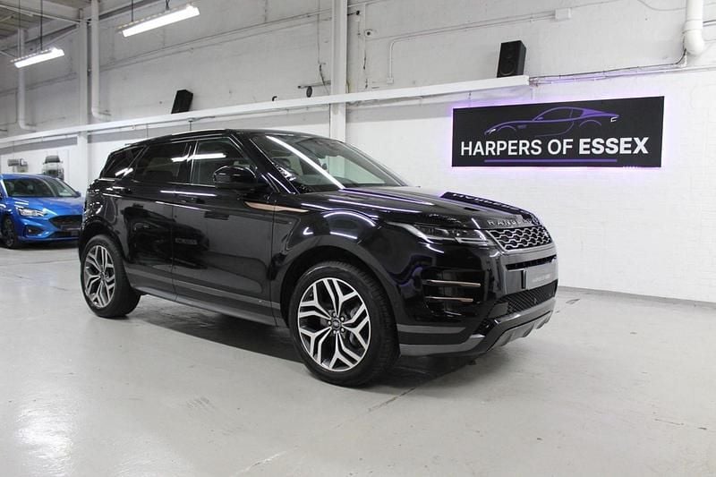 Black Used 2019 Land Rover Range Rover evoque HSE Dynamic Estate | £19,595 (Fair price) - Image 1/4