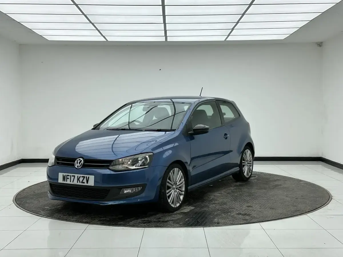 Used VW Polo BlueGT 150 HP (110 kW) 2017 Blue Hatchback