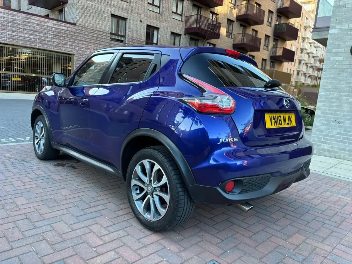 Usado Nissan Juke Tekna 2018 Azul SUV