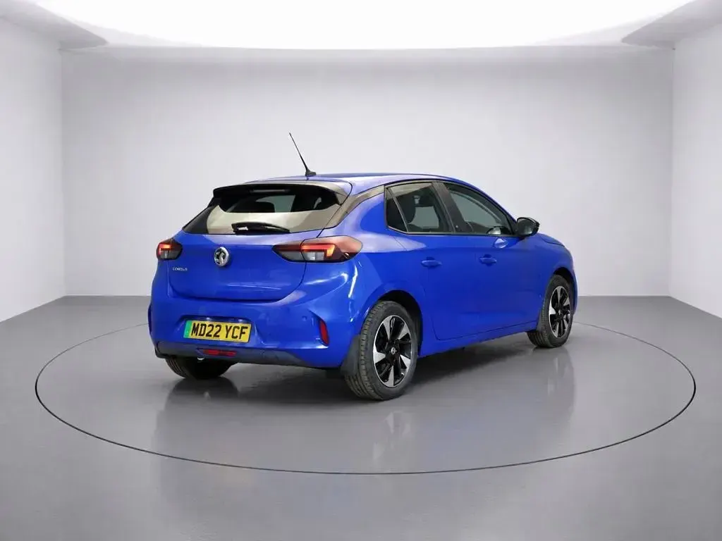 Used Vauxhall Corsa-e 100 kW (136 HP) 2022 Blue Hatchback