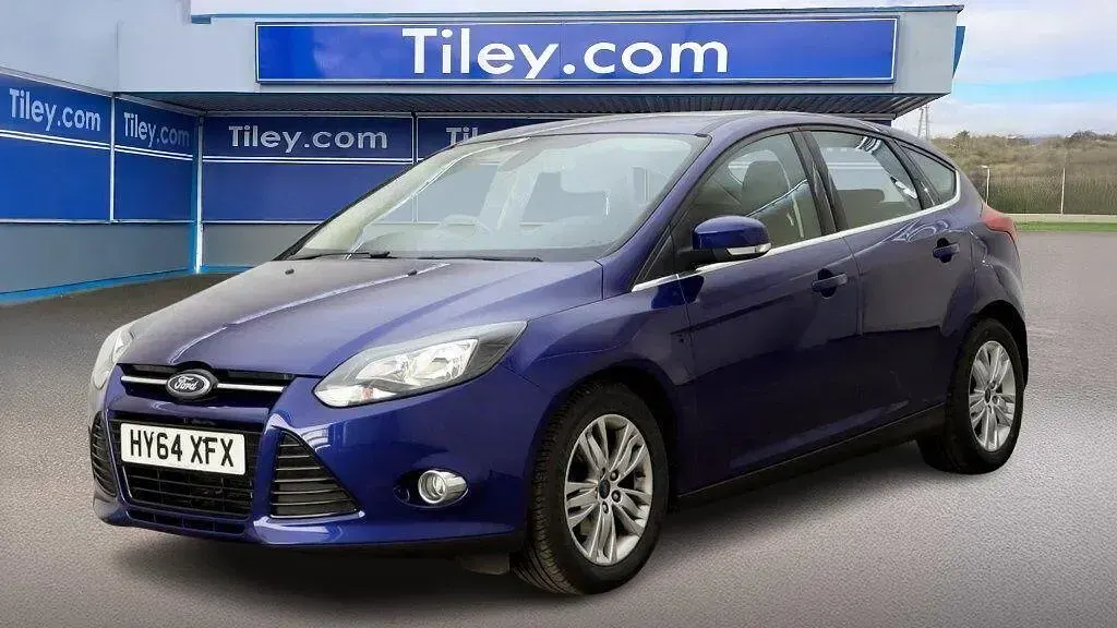 Used Ford Focus Titanium 125 HP (91 kW) 2014 Blue Hatchback