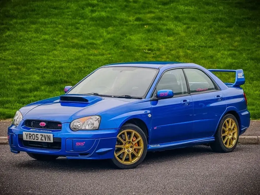 Używany Subaru Impreza 261 KM (191 kW) 2005 Niebieski Sedan/Limuzyna