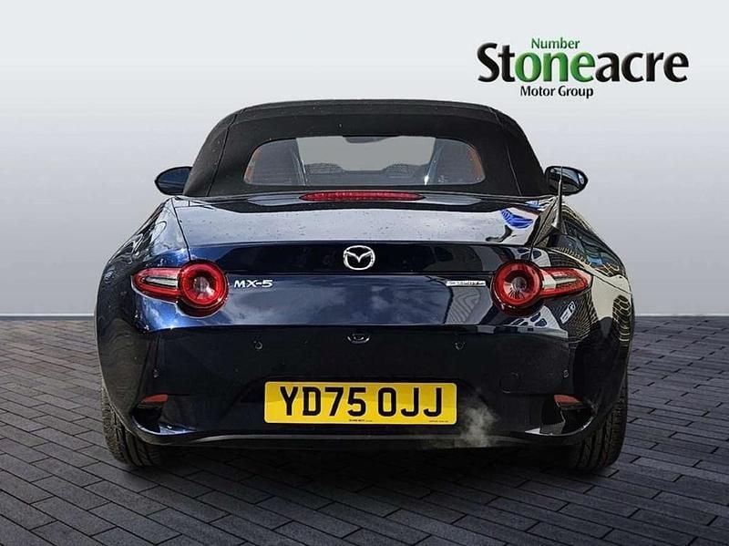 New Mazda MX5 Exclusive-Line 184 HP (135 kW) 2025 Blue Cabriolet