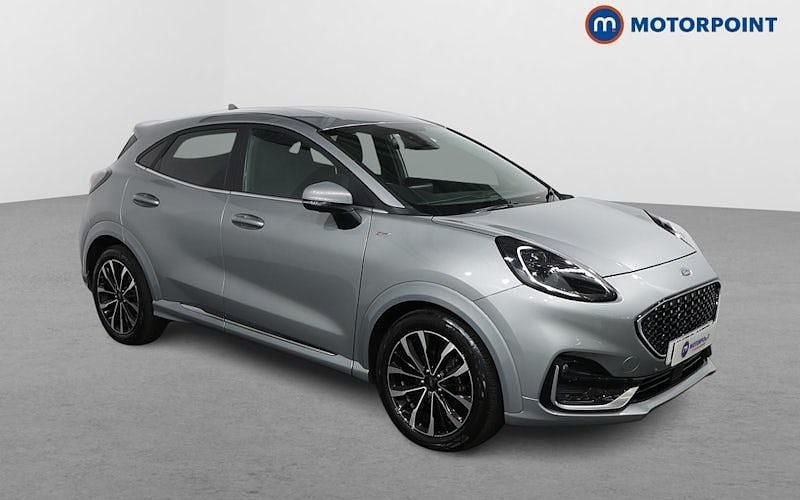 Silver Used 2022 Ford Puma ST-Line Hatchback | £18,099 (Fair price) - Image 1/4