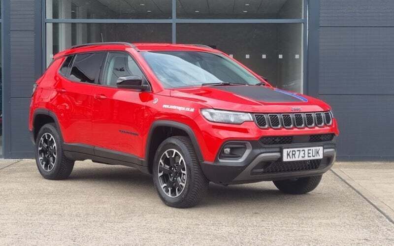 Red Used 2023 Jeep Compass Trailhawk SUV | £28,298 - Image 1/4