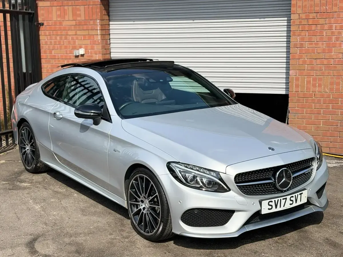 Used Mercedes C43 AMG Premium Plus 2017 Silver Coupe