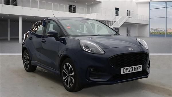 Blue Used 2023 Ford Puma ST-Line SUV | £15,999 (Fair price) - Image 1/4