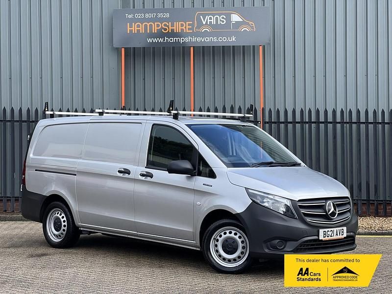 Silver Used 2021 Mercedes e-Vito Van | £10,943 (Super price) - Image 1/4