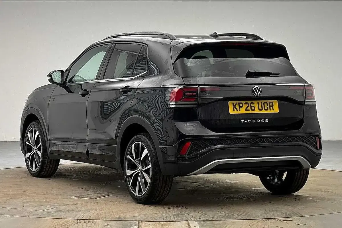 New VW T-Cross R-line 115 HP (84 kW) 2026 Black SUV