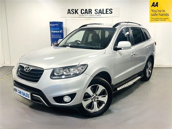Silver Used 2012 Hyundai Santa Fe Premium SUV | £5,495 (Fair price) - Image 1/1