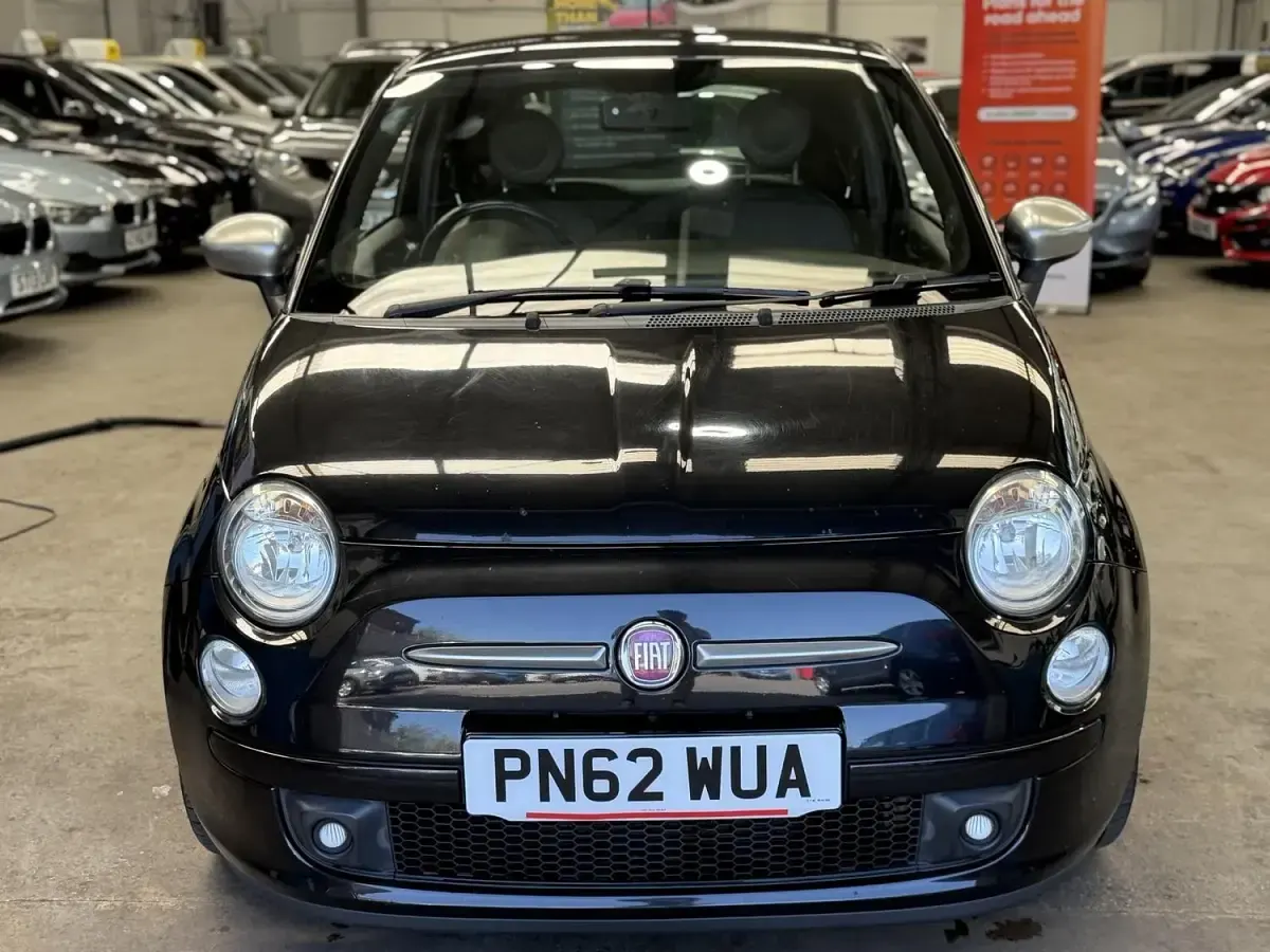 Used Fiat 500 Street 69 HP (50 kW) 2012 Black Hatchback