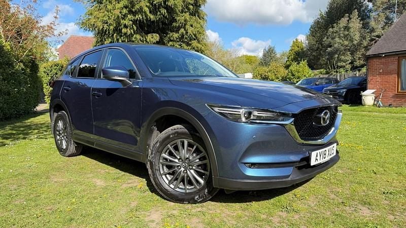 Used Mazda CX-5 150 HP (110 kW) 2018 Blue SUV