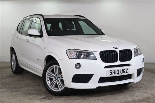 White Used 2013 BMW X3 M Sport SUV | £6,075 (Good price) - Image 1/1