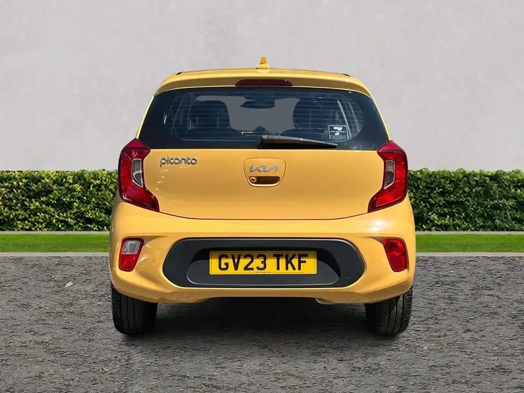 Used Kia Picanto 2023 Yellow Hatchback