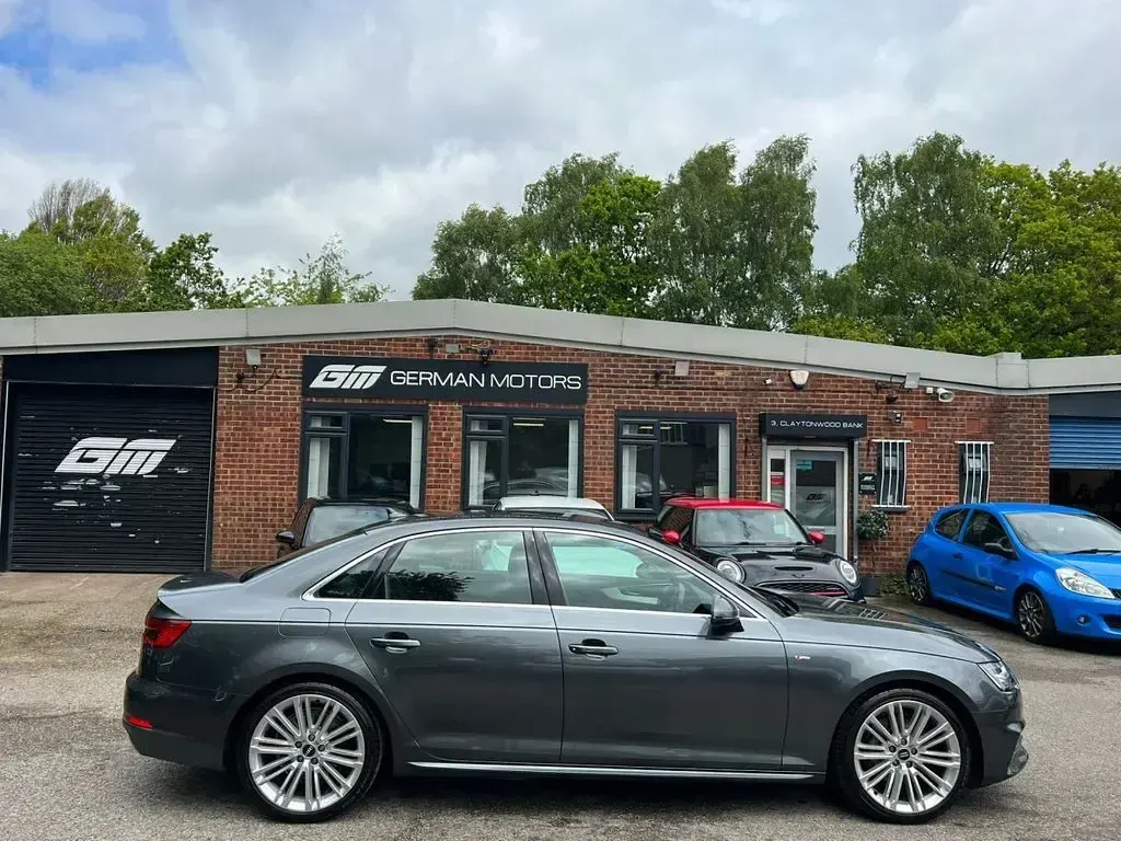 Used Audi A4 S-Line 218 HP (160 kW) 2016 Grey Sedan