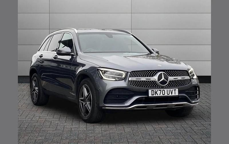 Used Mercedes GLC220 AMG line 191 HP (140 kW) 2021 Grey SUV