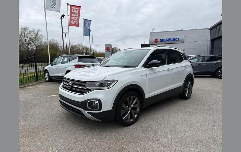 Used VW T-Cross Edition 115 HP (84 kW) 2019 White SUV