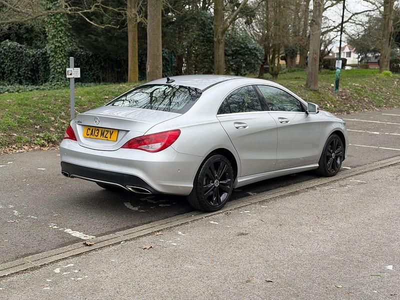Used Mercedes CLA220 2017 Silver Sedan
