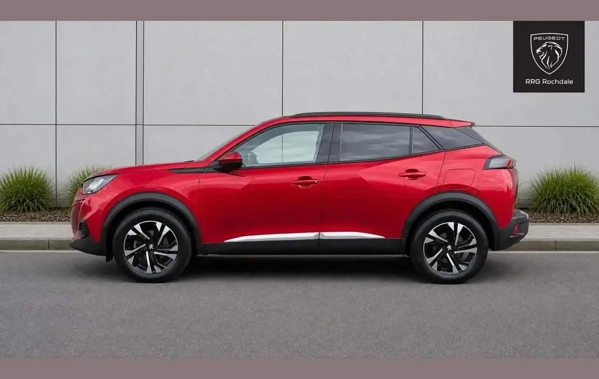 Used Peugeot 2008 Allure 100 HP (73 kW) 2020 Red SUV