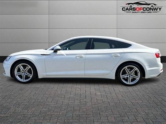 Used Audi A5 Sportback S-Line 190 HP (139 kW) 2017 White Hatchback