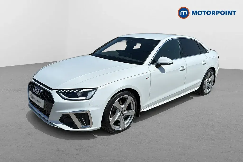Used Audi A4 S-Line 163 HP (119 kW) 2024 White Sedan