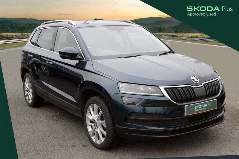 Blue Used 2019 Skoda Karoq SE L SUV | £14,995 (Good price) - Image 1/4