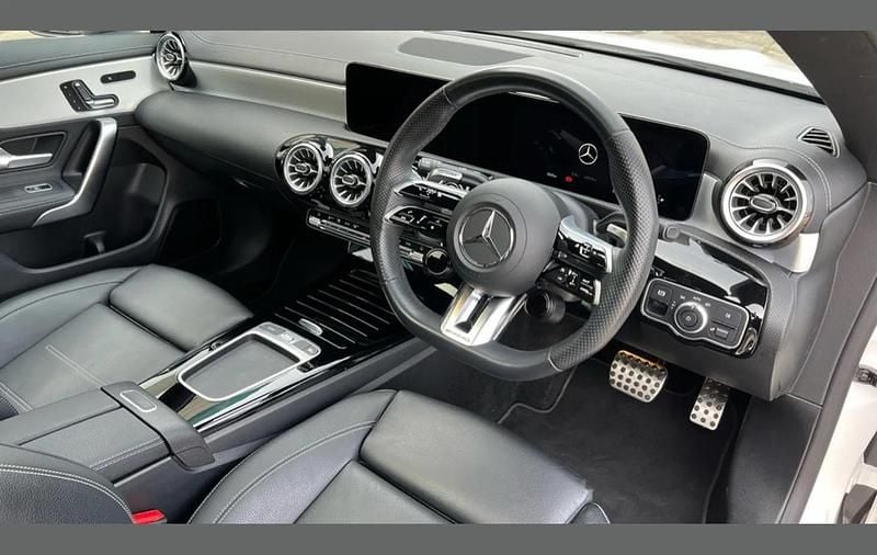 Used Mercedes CLA35 AMG Premium Plus 301 HP (221 kW) 2024 White Coupe