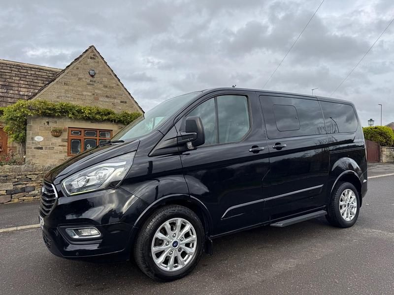 Black Used 2019 Ford Tourneo Custom Titanium Van | £13,990 (Super price) - Image 1/4