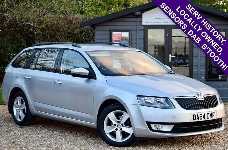 Silver Used 2014 Skoda Octavia SE Estate | £8,995 (A bit pricey) - Image 1/3