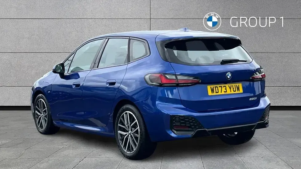 Used BMW 220 Active Tourer M Sport 168 HP (123 kW) 2024 Blue MPV