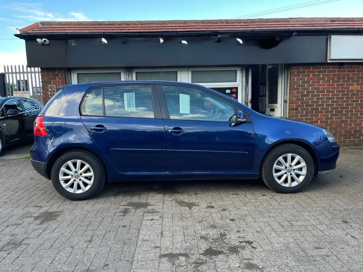 Used VW Golf V Match 2008 Blue Hatchback