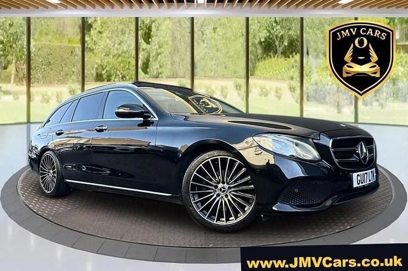 Used Mercedes E220 Premium 2017 Black Estate