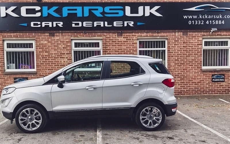 Used Ford Ecosport Titanium 101 HP (74 kW) 2018 Silver SUV