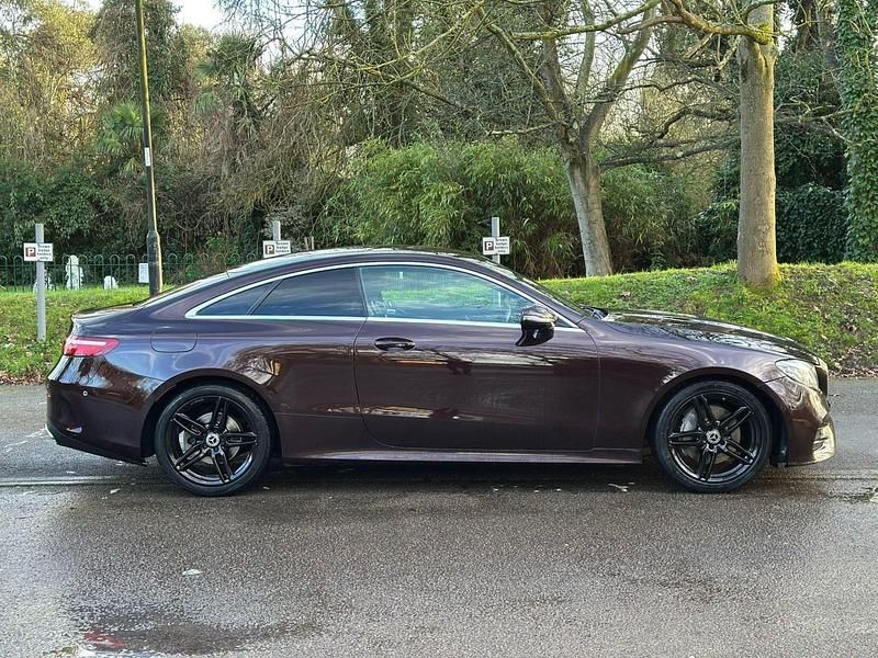 Used Mercedes E220 AMG line 2019 Red Coupe