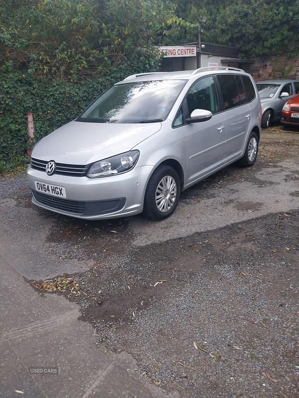 Used VW Touran SE 105 HP (77 kW) 2015 Silver MPV