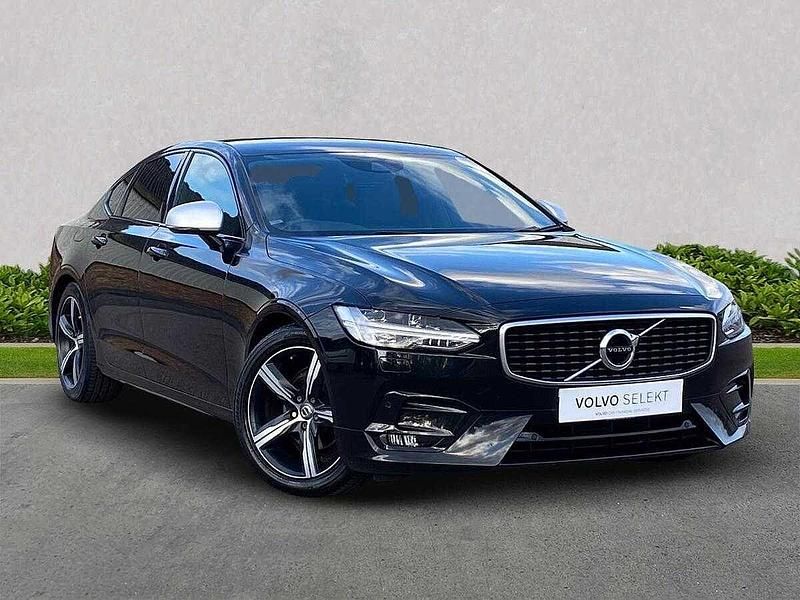 Black Used 2019 Volvo S90 R-Design Sedan | £16,495 (Fair price) - Image 1/4