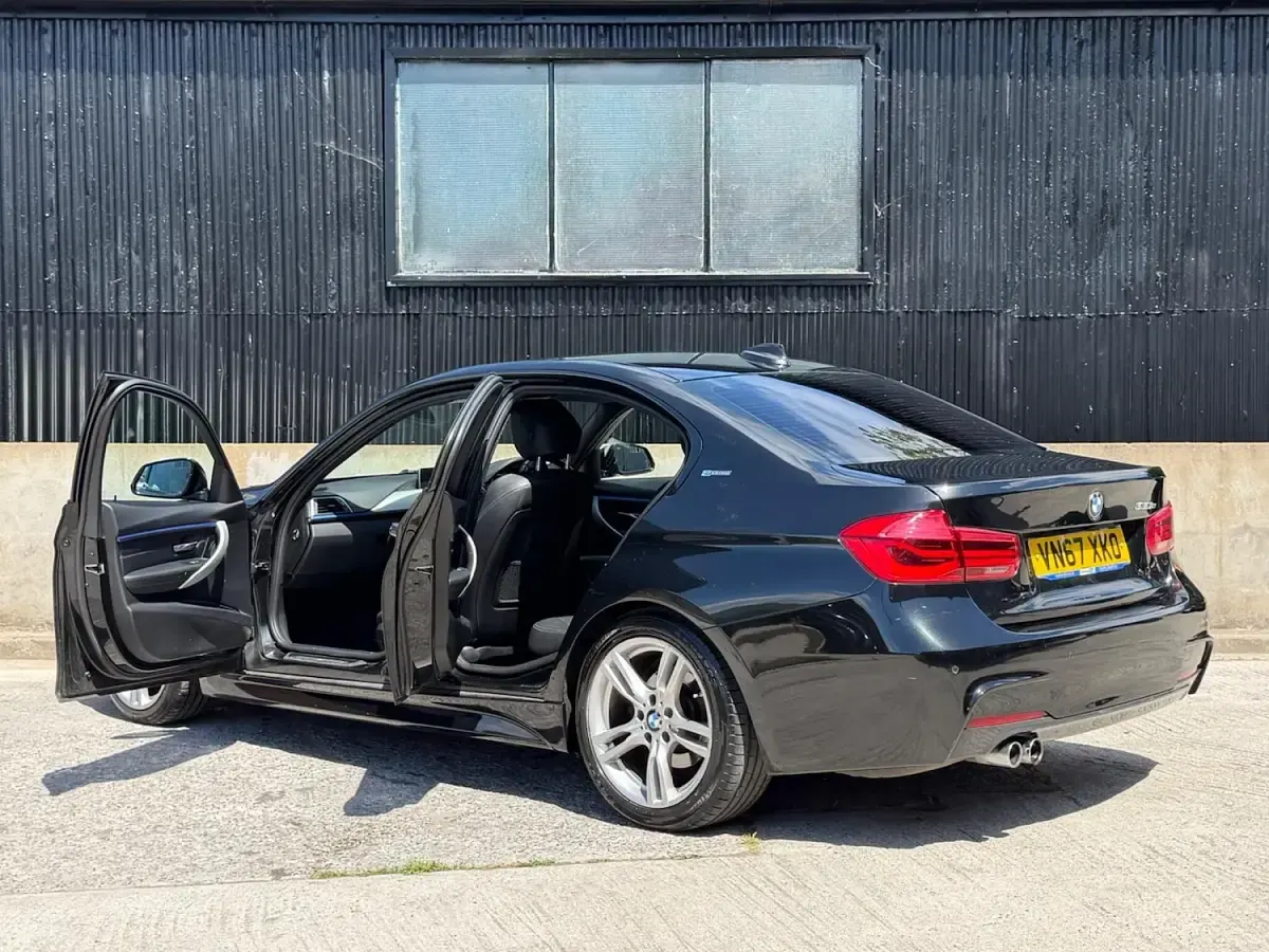 Used BMW 330e M Sport 2017 Black Sedan