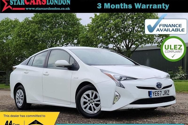 White Used 2018 Toyota Prius Active Hatchback | £9,500 (Super price) - Image 1/1