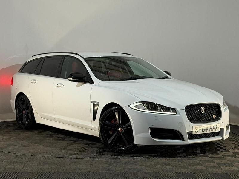 White Used 2014 Jaguar XF Portfolio Estate | £6,495 (Expensive) - Image 1/4