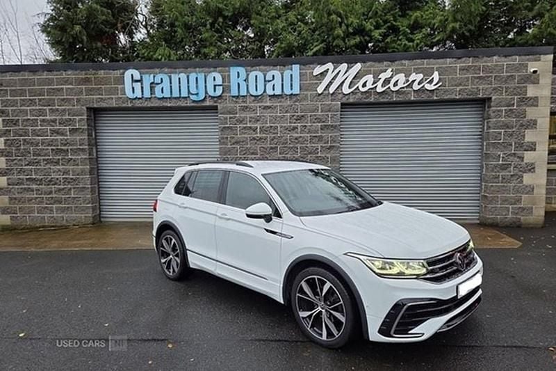 Used VW Tiguan R-line 150 HP (110 kW) 2022 White SUV