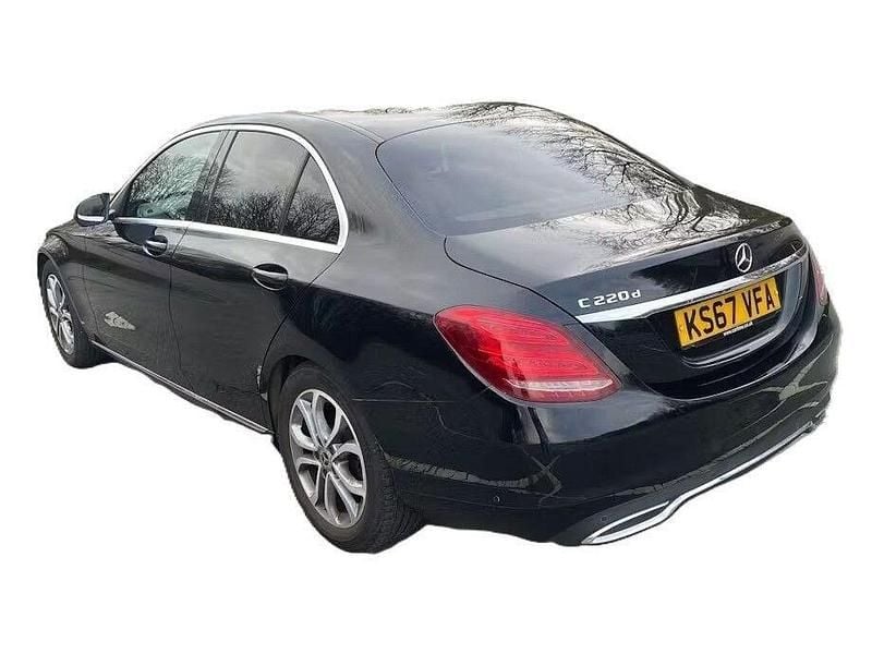 Used Mercedes C220 170 HP (125 kW) 2017 Black Sedan