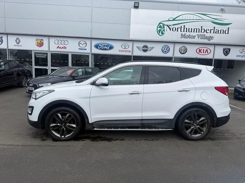 Used Hyundai Santa Fe Premium SE 194 HP (142 kW) 2015 White SUV