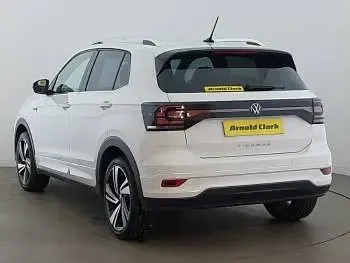 Used VW T-Cross R-line 110 HP (80 kW) 2023 White SUV