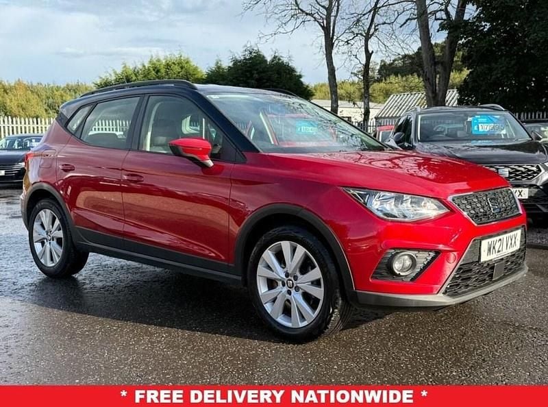 Red Used 2021 Seat Arona SE Technology SUV | £13,495 (Fair price) - Image 1/4